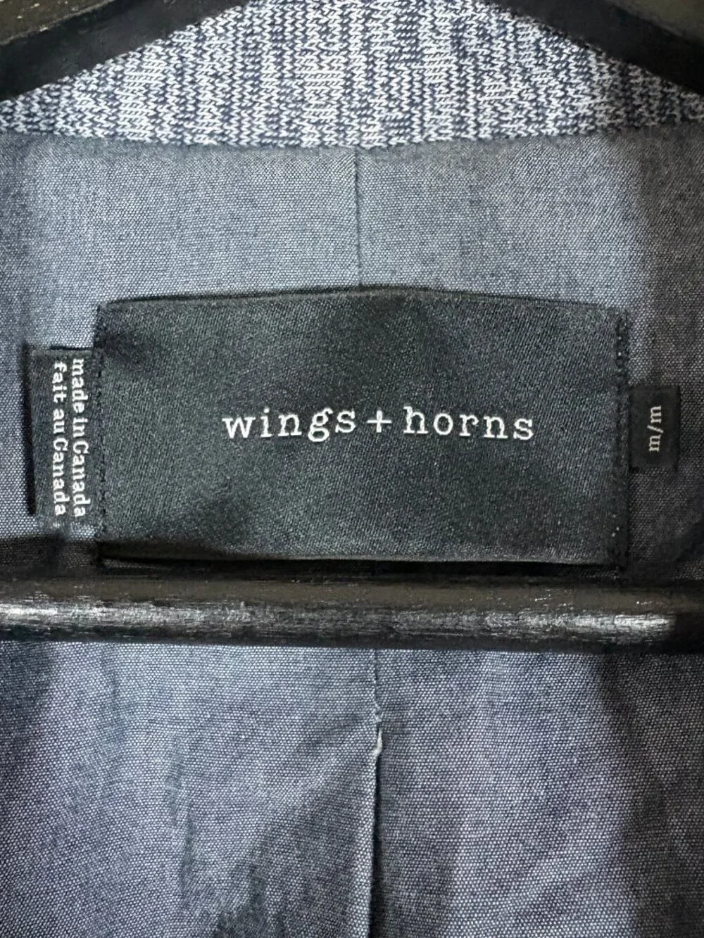 Wings+Horns Cotton Jersey Blazer Sport Coat - Men's Extra Slim M (Fits Small)